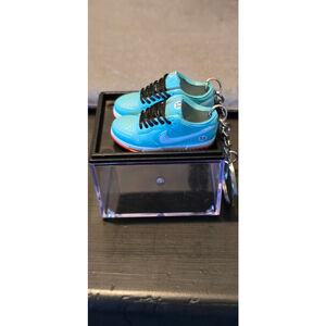 Unisex Nike Sneaker Keychain Blue